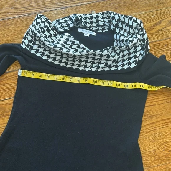 99 Jane Street black and houndstooth sweater dress. Great condition. Size Small - Picture 7 of 12